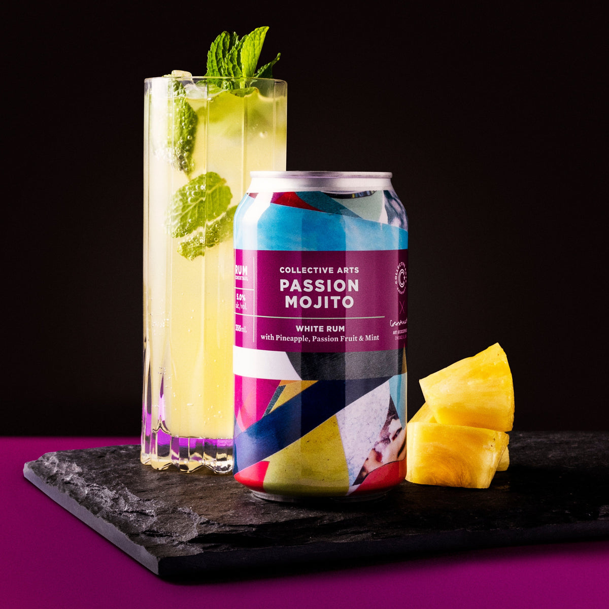 Passion Mojito Rum Cocktail